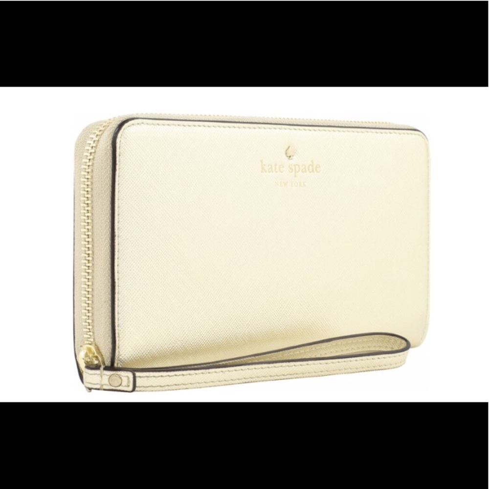 KATE SPADE ♠️ GOLD WALLET